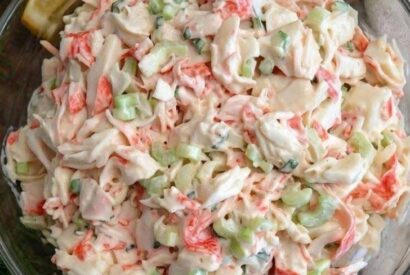 Thumbnail for 4-Ingredient Imitation Crab Salad