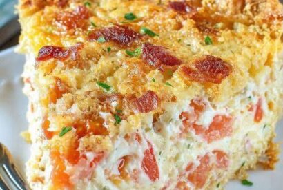 Thumbnail for Bacon Onion Tomato Pie
