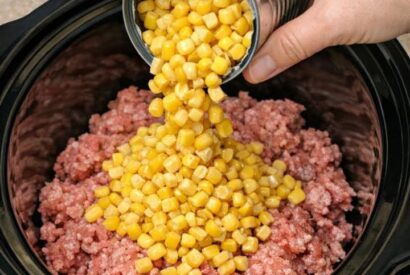 Thumbnail for Slow Cooker Amish Beef and Corn Casserole