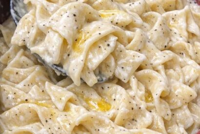 Thumbnail for Slow Cooker Amish Sour Cream Noodles